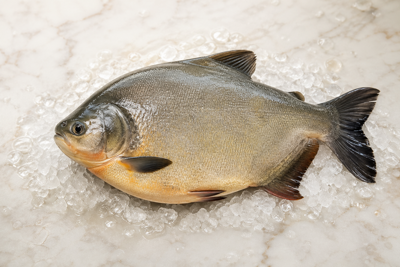 Foto de Pacu, peixe associado aos rios amazônicos